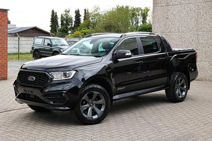 Ford Ranger MS-RT-UITVOERING*BTW-WAGEN*CARBON-PAK*FULL-OPTIO, Auto's, Ford, Bedrijf, Te koop, Ranger, 4x4, ABS, Achteruitrijcamera