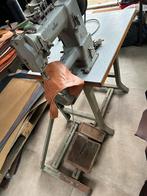 Adler 169-37 drievoudig vrijarm leer naaimachine 220V, Hobby en Vrije tijd, Ophalen of Verzenden, Naaimachine