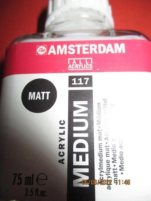 Acrylic medium mat. 117. 75 ml., Hobby & Loisirs créatifs, Peinture, Neuf, Peinture acrylique, Enlèvement