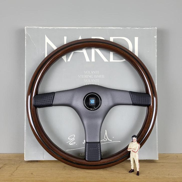 Nardi Gara 3 houten stuur - Classic Steering Wheel Shop, Auto-onderdelen, Dashboard en Schakelaars, Alfa Romeo, Amerikaanse onderdelen