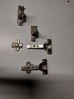 scharnieren kastdeur garage opruiming, Doe-het-zelf en Bouw, IJzerwaren en Bevestigingsmiddelen, Ophalen of Verzenden, Zo goed als nieuw