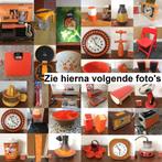 Oranje jaren 70 plastic inrichting woonkamer keuken orange, Huis en Inrichting, Woonaccessoires | Overige, Gebruikt, Ophalen of Verzenden