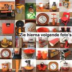 Oranje jaren 70 plastic inrichting woonkamer keuken orange, Ophalen of Verzenden, Gebruikt