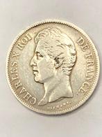 Munt zilver Frankrijk 5 frank Charles X jaartal 1829 A, Ophalen of Verzenden, Frankrijk, Losse munt, Zilver