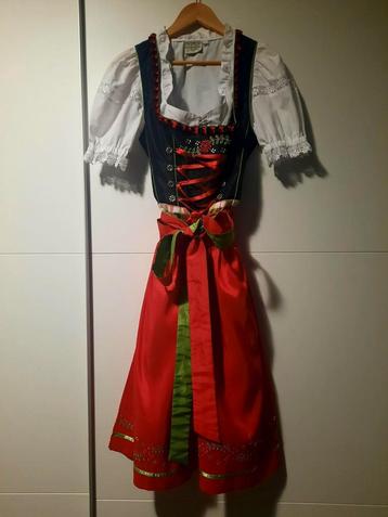 Dirndl maat 40-42, Taille 38/40 (M), Enlèvement ou Envoi, Autres types, Comme neuf