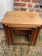 Tables en chêne gigogne, Ophalen of Verzenden, Zo goed als nieuw