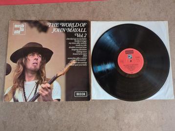 John Mayall‎ — Le monde de John Mayall Vol.2, Enlèvement ou Envoi, Utilisé, 12 pouces