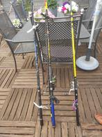 Cannes bateau avec moulinets, Watersport en Boten, Ophalen, Zo goed als nieuw, Werphengel