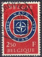 Belgie 1959 - Yvert/OBP 1094 - 10e verjaardag Navo (ST), Postzegels en Munten, Postzegels | Europa | België, Gestempeld, Verzenden