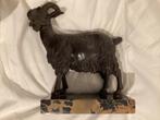 Bronze animalier ( chèvre), Antiquités & Art, Enlèvement, Bronze