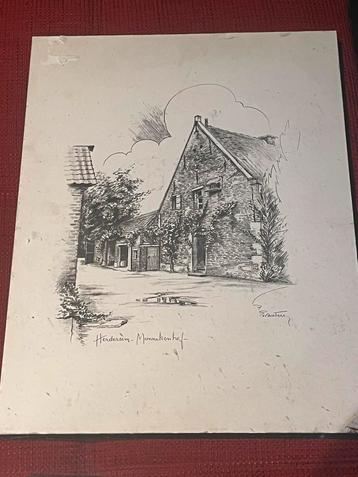 Kader kunst ets Aalst Herdersem Monnikenhof Frans Wauters, Enlèvement
