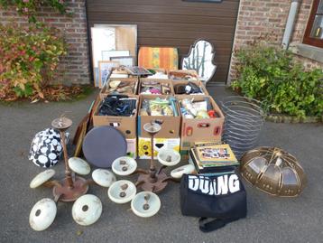 beau lot de brocante, vide grenier (9 caisses +++) beschikbaar voor biedingen