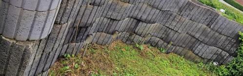Betonnen bloembak, Tuin en Terras, Bloembakken en Plantenbakken, Gebruikt, Beton, Tuin, 30 tot 60 cm, Minder dan 60 cm, Overige vormen