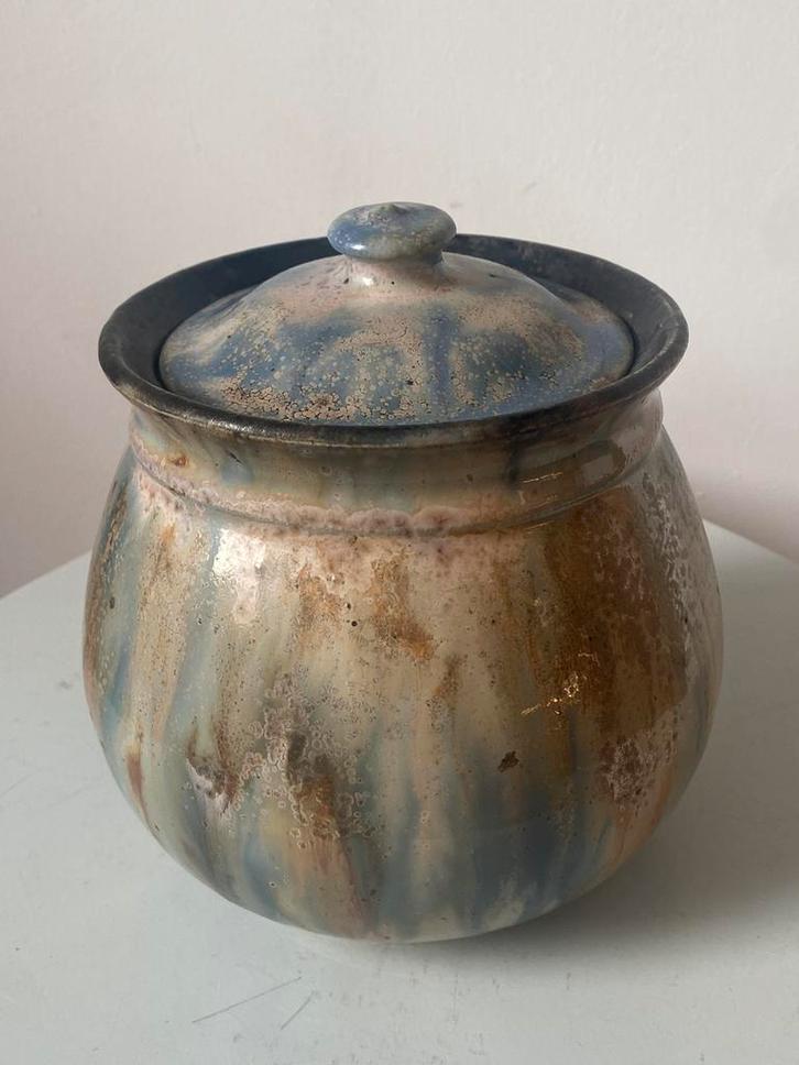 Roger Guérin Bouffioulx aardewerken pot, Antiek en Kunst, Antiek | Keramiek en Aardewerk, Ophalen of Verzenden