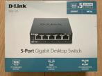 D-Link DGS-105 5-port Gigabit Desktop Switch, Ophalen, Zo goed als nieuw