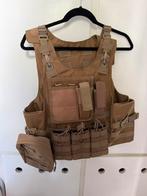 Airsoft vest, Ophalen, Gedragen, Beige