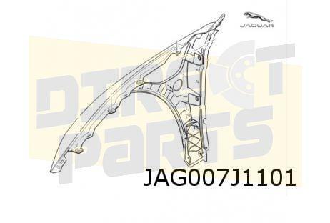 Jaguar I-Pace voorscherm Links Origineel! T4K12850LML, Auto-onderdelen, Carrosserie, Spatbord, Jaguar, Nieuw, Verzenden