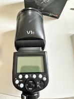 Flash trigger + godox flitser v1, Audio, Tv en Foto, Foto | Flitsers, Ophalen of Verzenden, Zo goed als nieuw