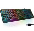 Clavier gamer rétro éclairage neuf, Enlèvement ou Envoi, Neuf, Clavier gamer