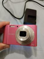 appareil photo numérique Sony cyber-shot 810  20.1MP rose, 4 t/m 7 keer, 20 Megapixel, Ophalen of Verzenden, Compact