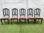 5 stuks samen 25 euro, Huis en Inrichting, Stoelen, Ophalen, Gebruikt, Hout, Vijf, Zes of meer stoelen