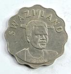 RARE Pce SWAZILAND KM#50.2 "20 CENTS BUSTE PETIT " DE 2000, Enlèvement ou Envoi, Monnaie en vrac