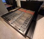 Ikea Malm zwart bed 160 cm incl 4 lades en lattenbodem, Maison & Meubles, Chambre à coucher | Lits, Comme neuf, Enlèvement, 200 cm