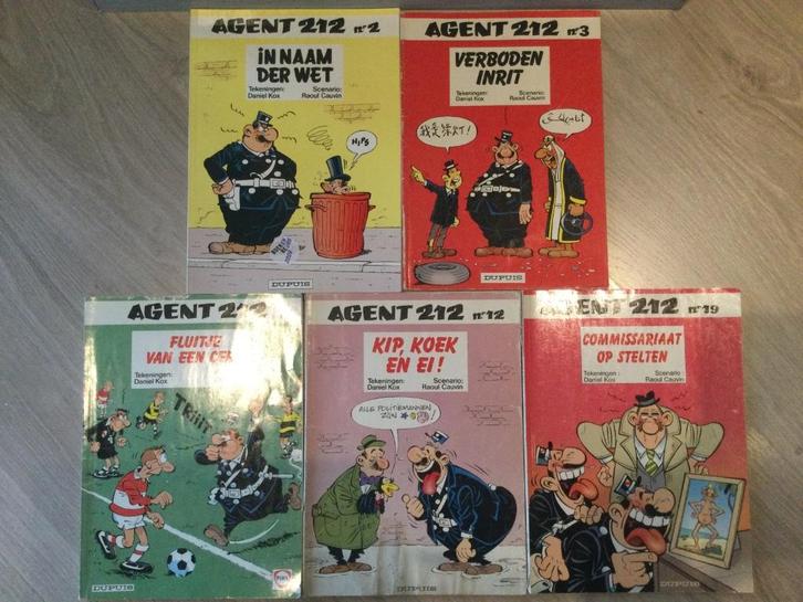 Strips Agent 212, Boeken, Stripverhalen, Gelezen, Ophalen