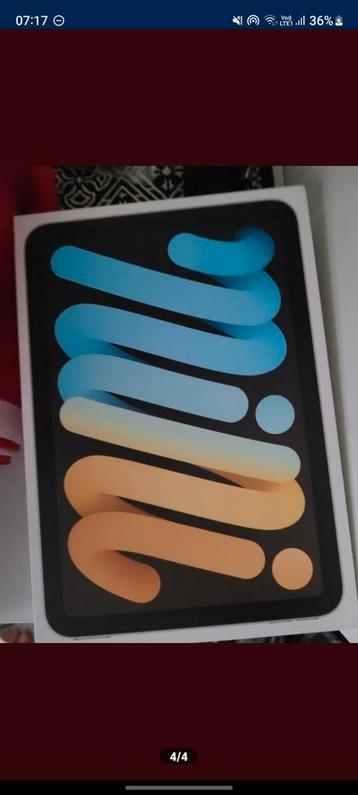 iPad mini 6e generatie 64 GB beschikbaar voor biedingen