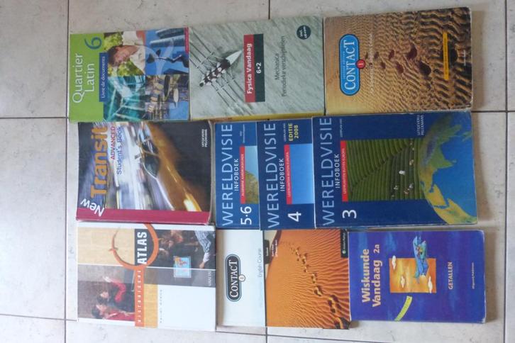 schoolboeken + leessprong 4 Van In, Boeken, Schoolboeken, Zo goed als nieuw, Aardrijkskunde, Ophalen of Verzenden