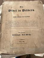 Bijbel in beeld van 1852, Antiquités & Art, Antiquités | Livres & Manuscrits, Enlèvement