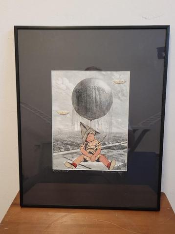 oeuvre d'art collage design francois-xavier Delmeire, Enlèvement ou Envoi