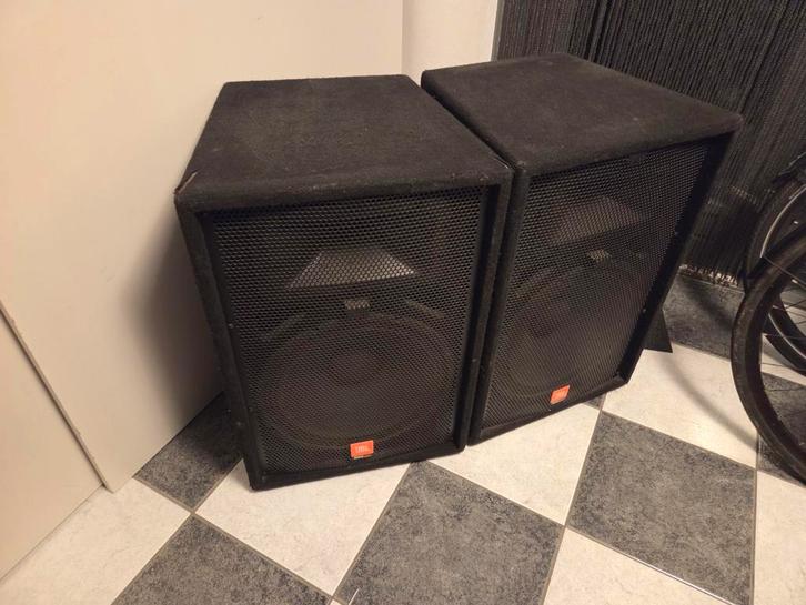 2x JBL SF15 soundfactor 15" 2-weg luidsprekers 250/1000 watt, Audio, Tv en Foto, Luidsprekerboxen, Gebruikt, JBL, Ophalen