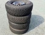 Jantes originales Golf 6 avec pneus hiver 195/65-15, Ophalen, Gebruikt, 15 inch, Banden en Velgen