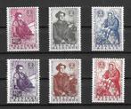 Belgische Postzegels  -  1125/1130, Verzenden, Postfris