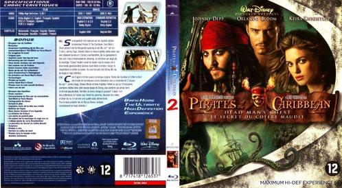 pirates of carribean 2 blu-ray + blu-ray bonus) nieuw, Cd's en Dvd's, Blu-ray, Zo goed als nieuw, Avontuur, Ophalen of Verzenden
