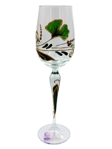 Paul Nagel - Hand geschilderd Wijnglas/champagneglas