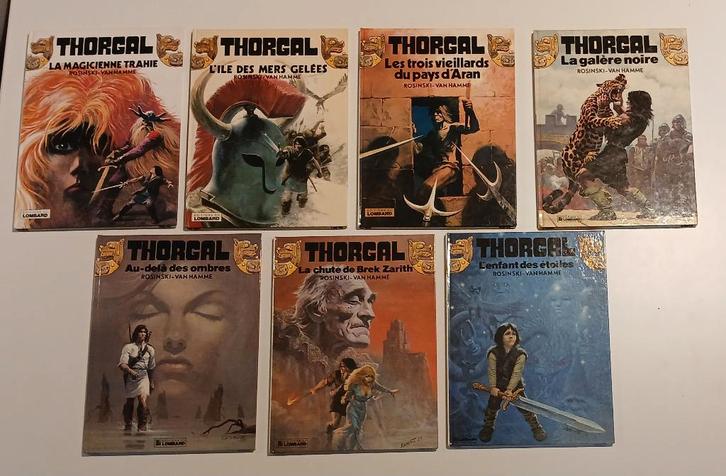 43 BD Thorgal Rosinski Van Hamme Yann Vignaux Tous en EO, Livres, BD, Comme neuf, Plusieurs BD, Enlèvement ou Envoi