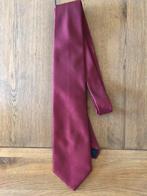 Bordeauxrode stropdas, 9,5 cm, Ophalen, Gedragen, Rood, Effen