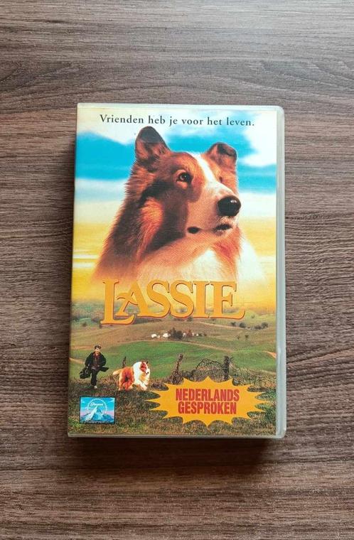VHS - Lassie - Nederlands - Paramount - Vintage - €3, Cd's en Dvd's, VHS | Film, Gebruikt, Nederlandstalig, Alle leeftijden, Ophalen of Verzenden