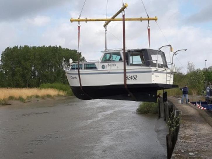 motorjacht, excellent cruiser, Watersport en Boten, Motorboten en Motorjachten, Gebruikt, Staal, Diesel, Ophalen of Verzenden