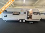 Hobby Prestige 650 KFU ACTIEPRIJS+MOVER+VOORTENT, Caravans en Kamperen, Schokbreker, Vast bed, Rondzit, Hobby