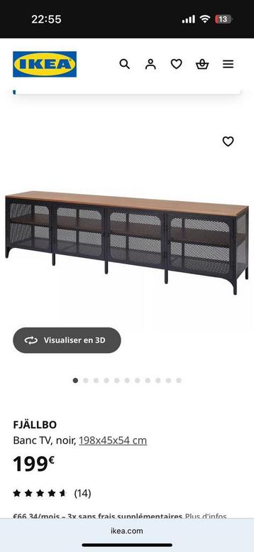Lot de 3 meubles Ikea très bon état beschikbaar voor biedingen