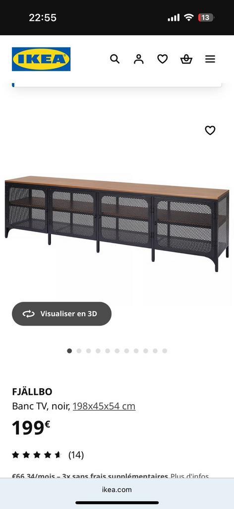 Lot de 3 meubles Ikea très bon état, Huis en Inrichting, Kasten |Televisiemeubels, Zo goed als nieuw, Ophalen