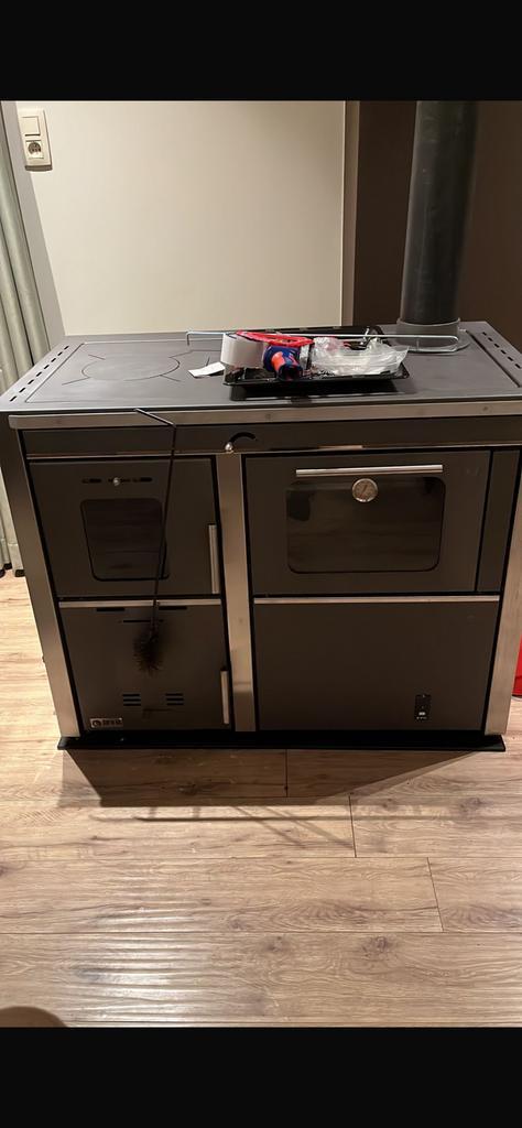 Poêle-cuisinière mixte bois-charbon–NEUF–avec four+bouilleur, Maison & Meubles, Cheminées, Neuf, Cheminée au bois, Enlèvement