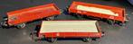 3227. Set van 3 platte auto's van H0 Märklin., Hobby en Vrije tijd, Ophalen of Verzenden, Gebruikt, Wagon, Märklin