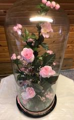 Glasstolp met bloemen, Enlèvement, Comme neuf, Autres sujets/thèmes