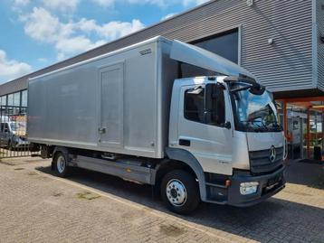 Mercedes-Benz Atego 1218 Koffer/ Ladebordwand/ Airco/ Grau M beschikbaar voor biedingen