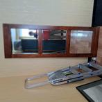 Spiegel in 3 compartimenten., Antiek en Kunst, Antiek | Spiegels, Ophalen