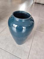 vaas, Ophalen, Gebruikt, Blauw, Aardewerk of Porselein